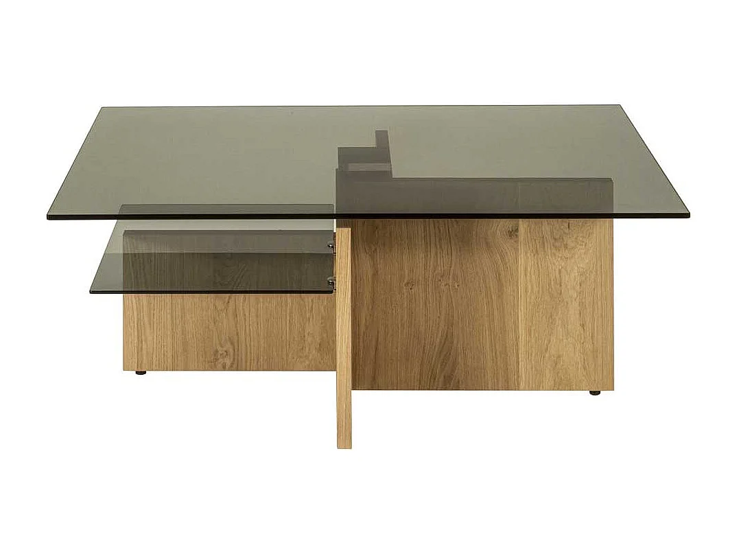 Couchtisch höhenverstellbar Parsolglas Platte