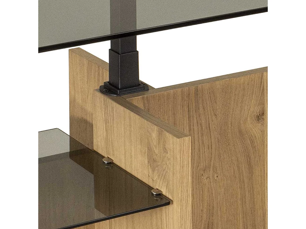 Couchtisch höhenverstellbar Parsolglas Platte