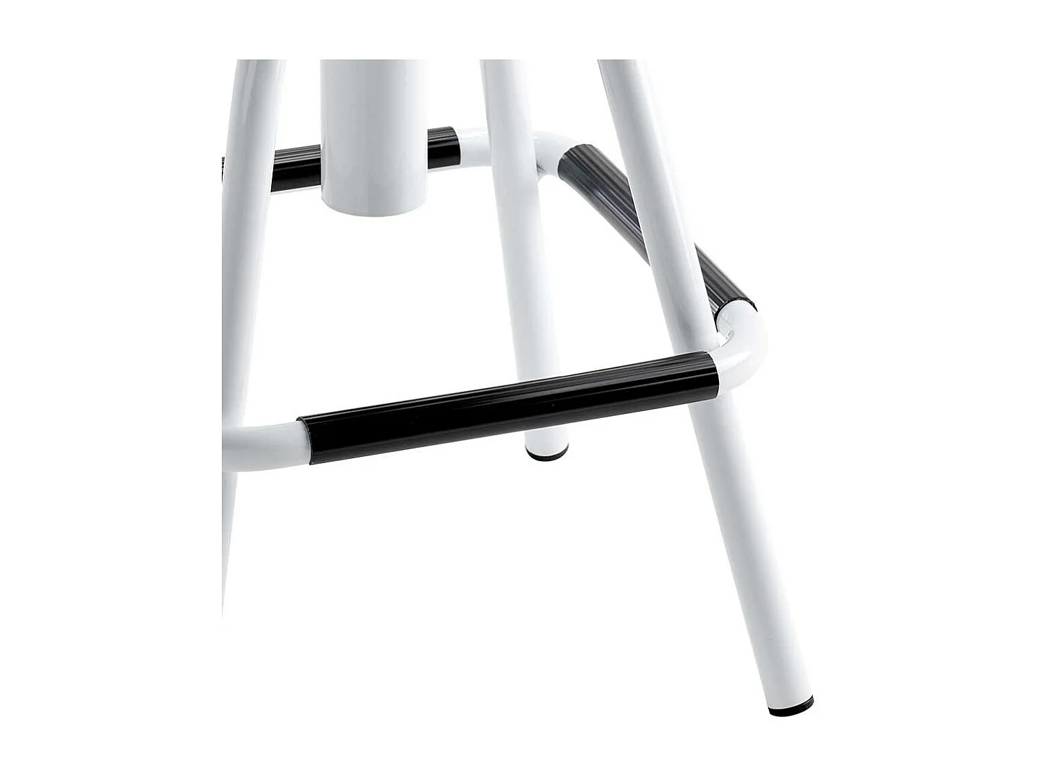 Hocker in Weiß Schwarz und Buchefarben drehbar