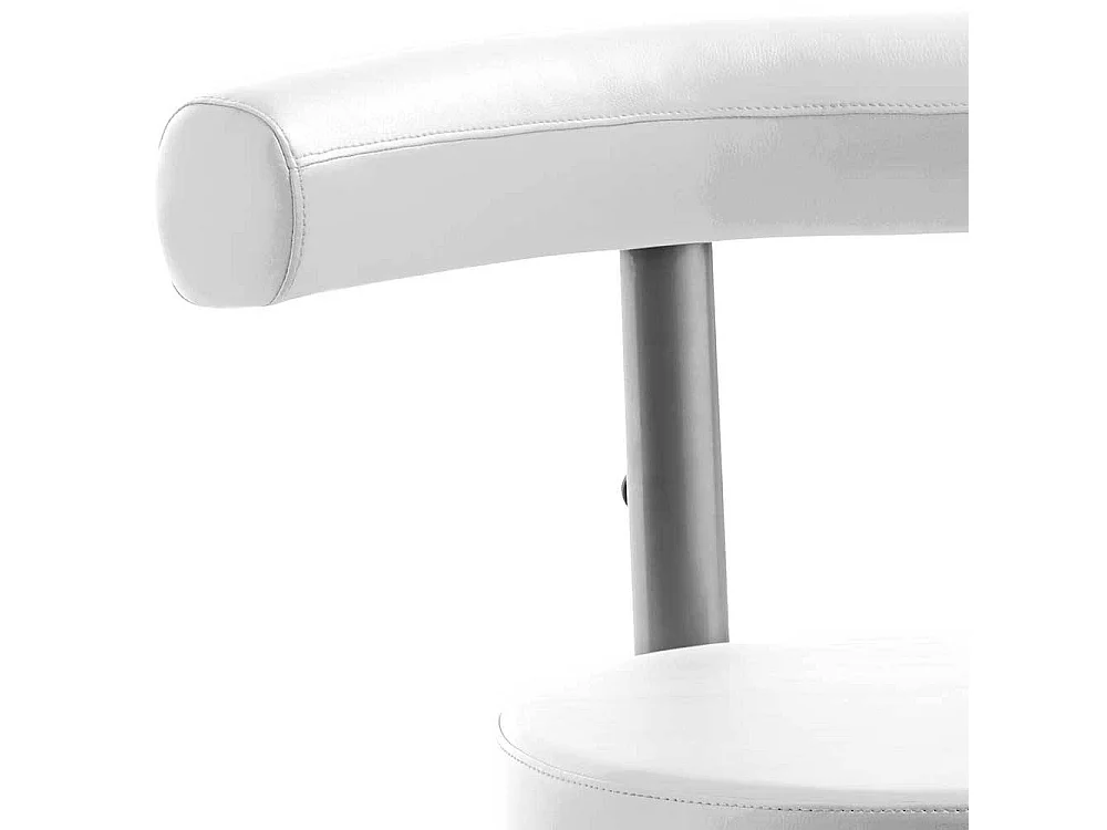 Drehbarer Arbeitshocker Made in Germany gepolsterter Rückenlehne