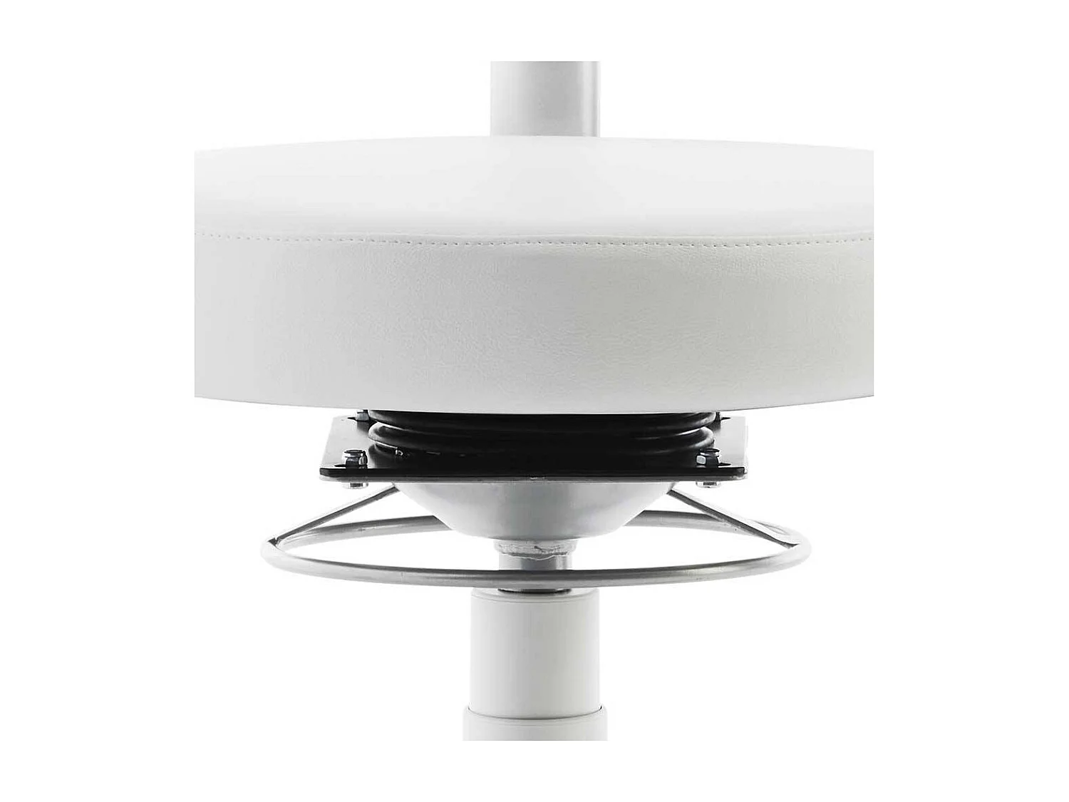 Büro Arbeitshocker durch Gasdruck höhenverstellbar gepolsterter Rückenlehne