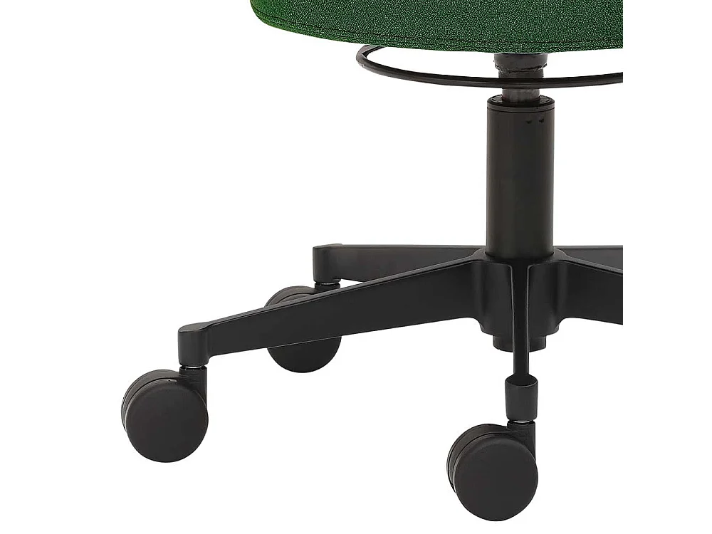 Arbeitsdrehhocker in modernem Design gepolsterter Rückenlehne