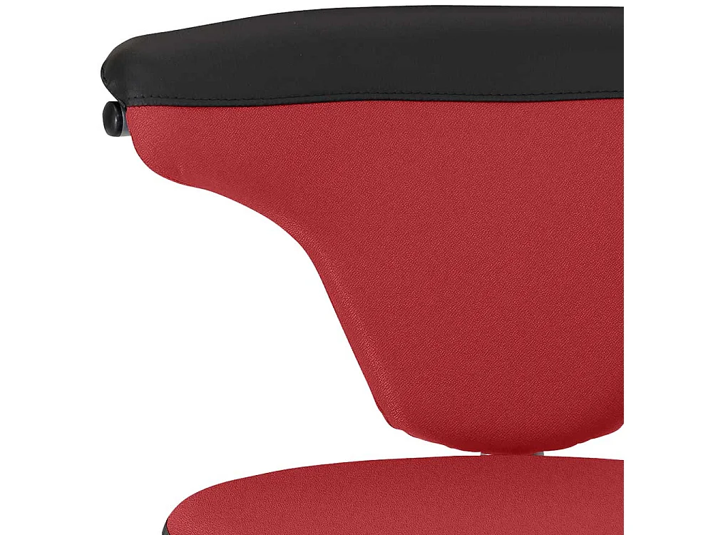 Arbeitshocker mit gepolsterter Rückenlehne Gasdruck höhenverstellbar