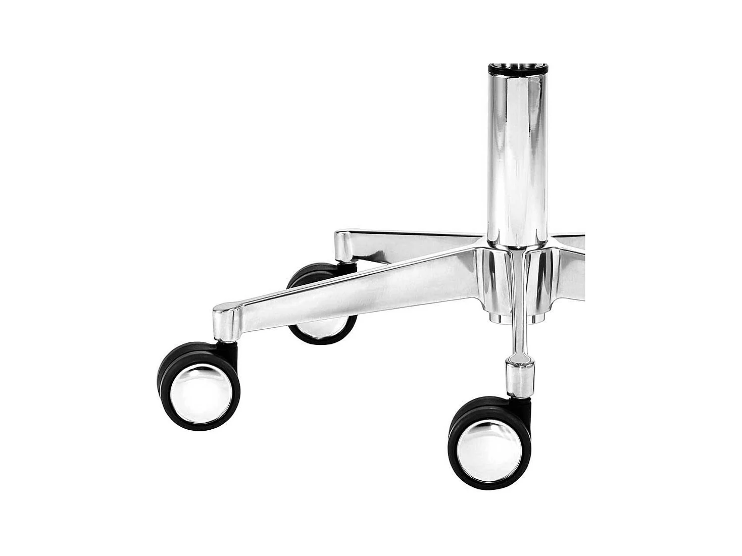 Büro Sitzhocker in modernem Design gepolsterter Rückenlehne