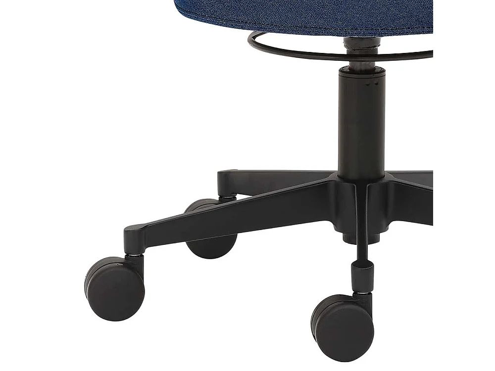 Drehbarer Funktionshocker in modernem Design gepolsterter Rückenlehne