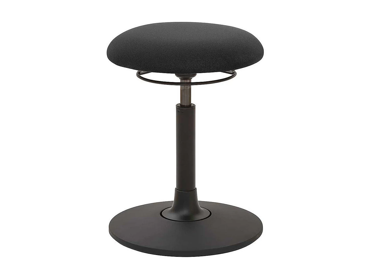 Arbeitsplatz Pendelhocker durch Gasdruck höhenverstellbar Tellerfuß