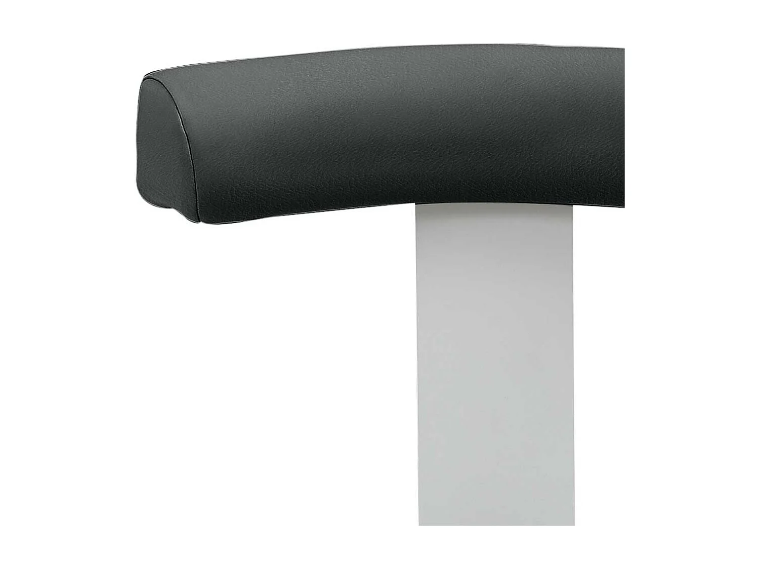 Büro Arbeitsdrehhocker mit gepolsterter Rückenlehne modernem Design