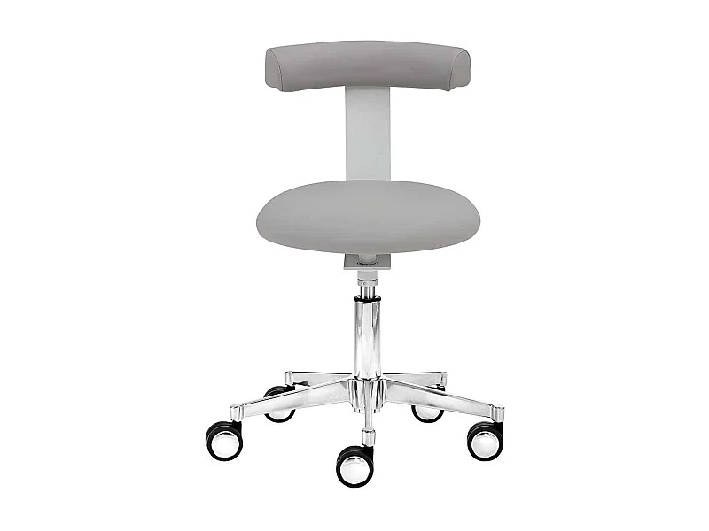 Bürohocker in modernem Design gepolsterter Rückenlehne