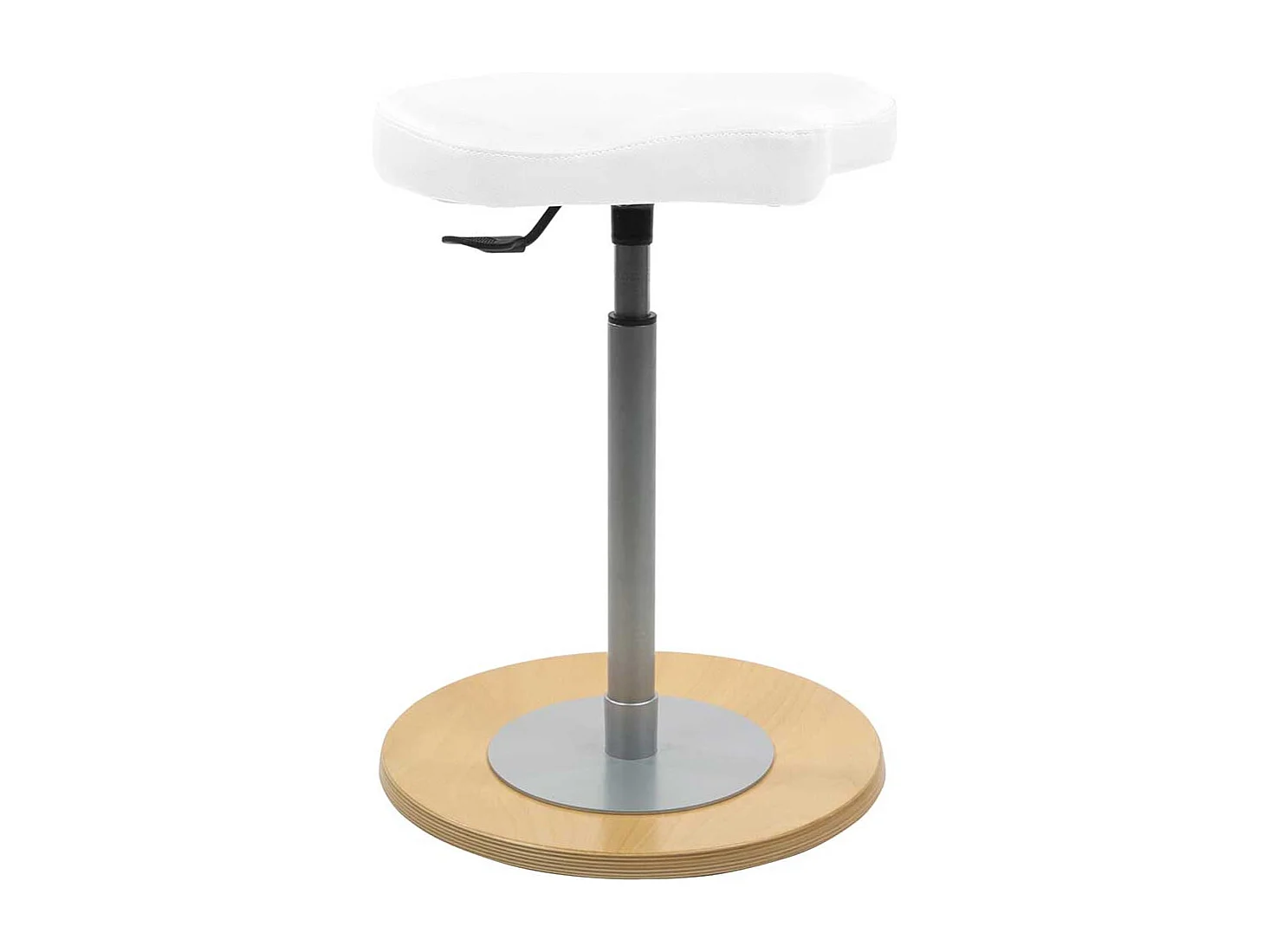 Verstellbarer Pendelhocker mit ergonomischem Sitz Made in Germany