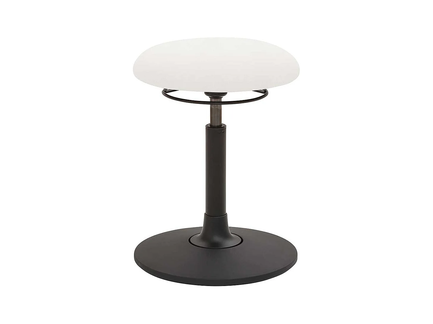 B�rohocker aus Kunstleder Kunststoff