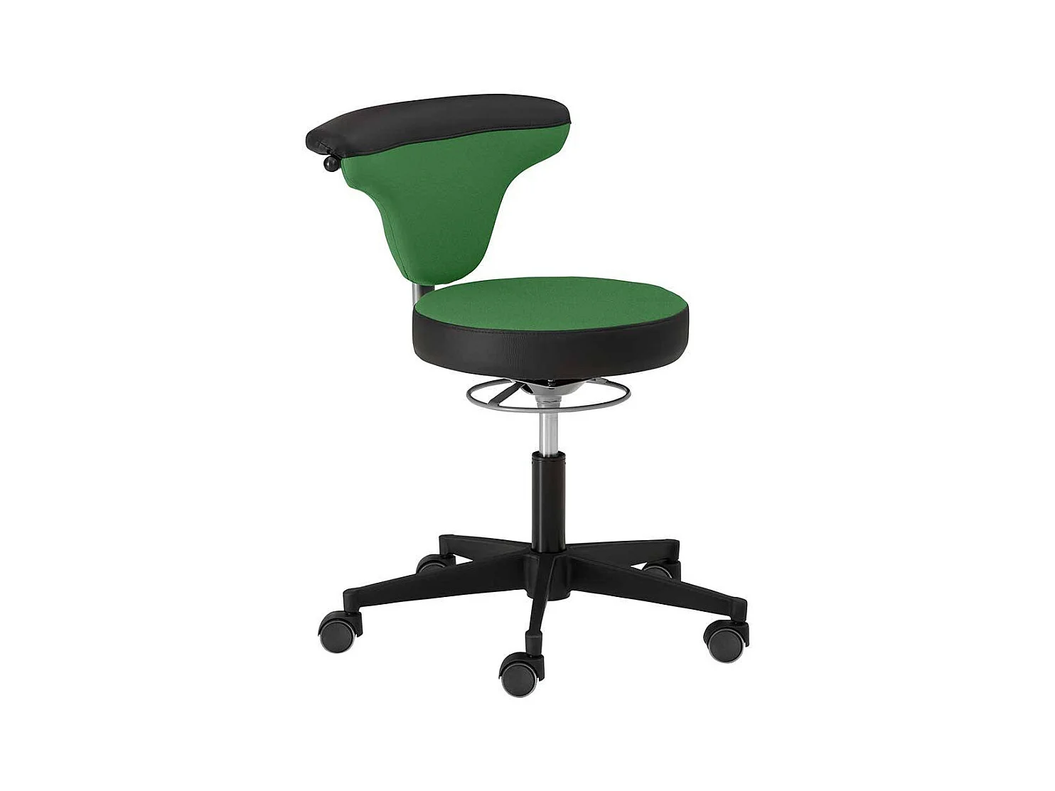 Bürohocker durch Gasdruck höhenverstellbar Made in Germany