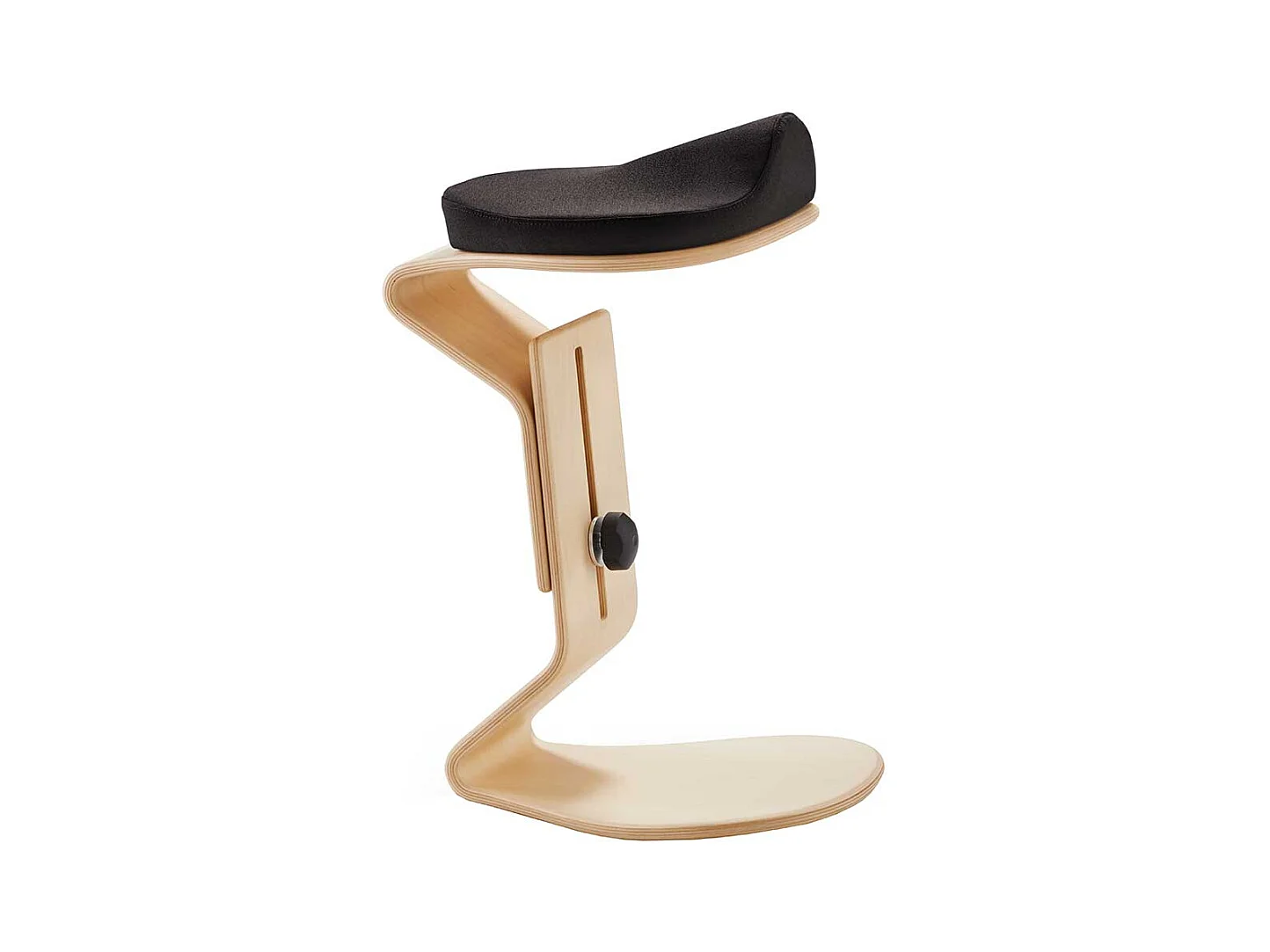 Sattelsitz Arbeitshocker ergonomische Form Höhe verstellbar