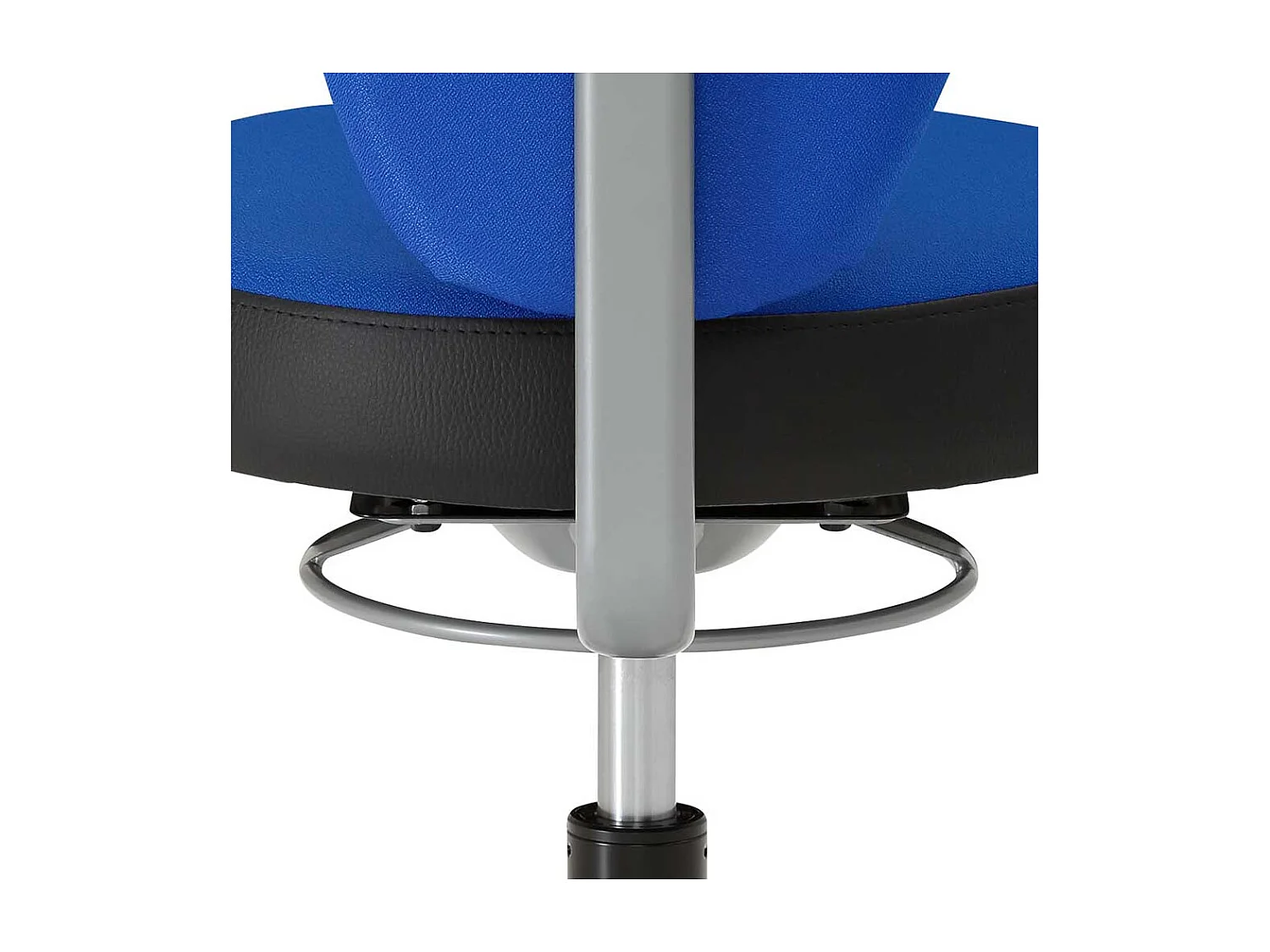 Arbeitsdrehhocker mit gepolsterter Rückenlehne Made in Germany