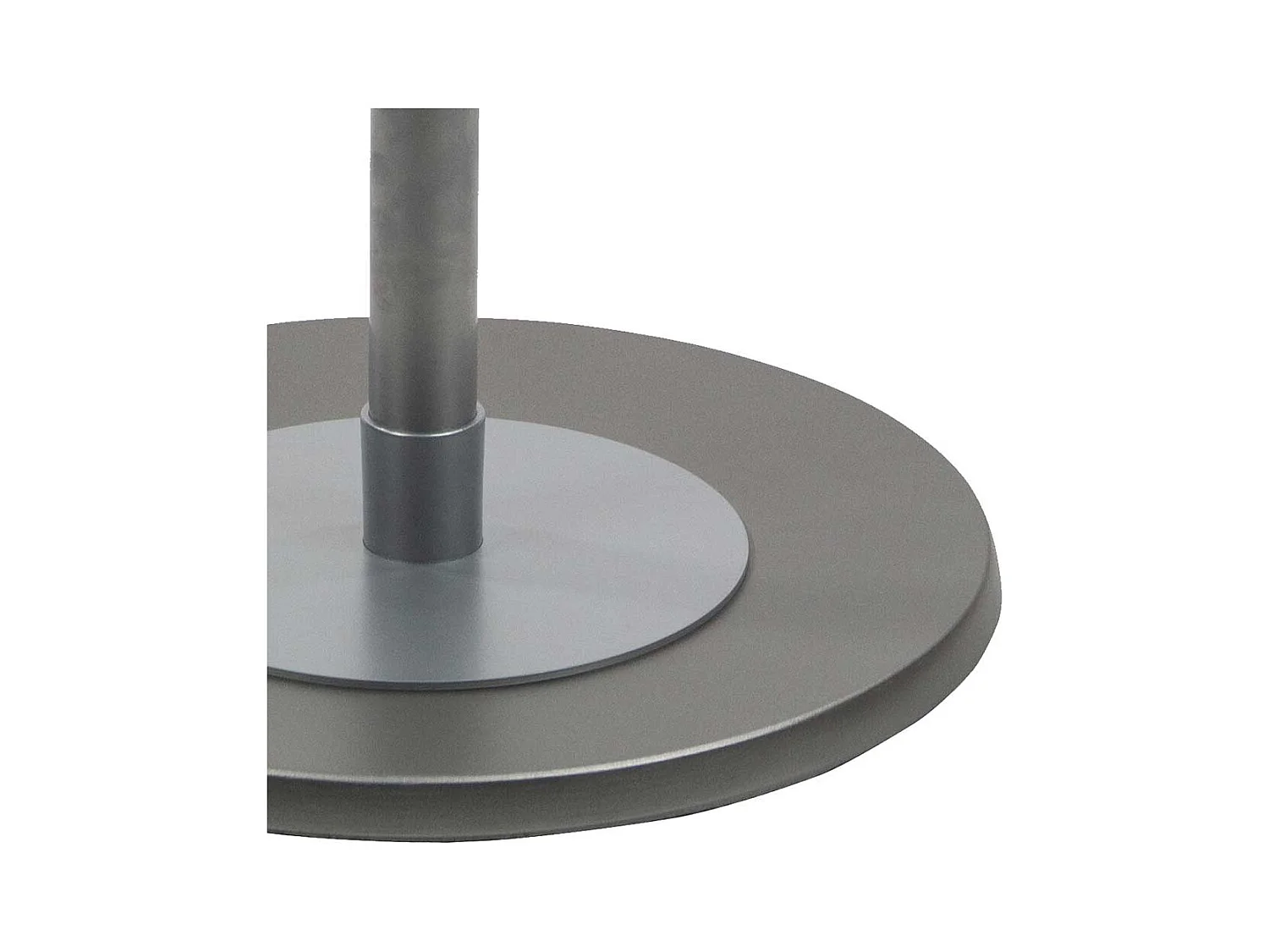 Höhenverstellbarer Pendelhocker aus Kunstleder Weiß