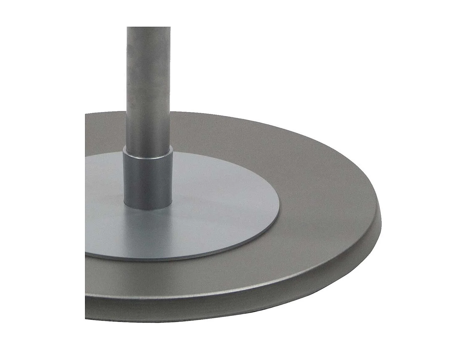 Höhenverstellbarer Pendelhocker aus Kunstleder Weiß