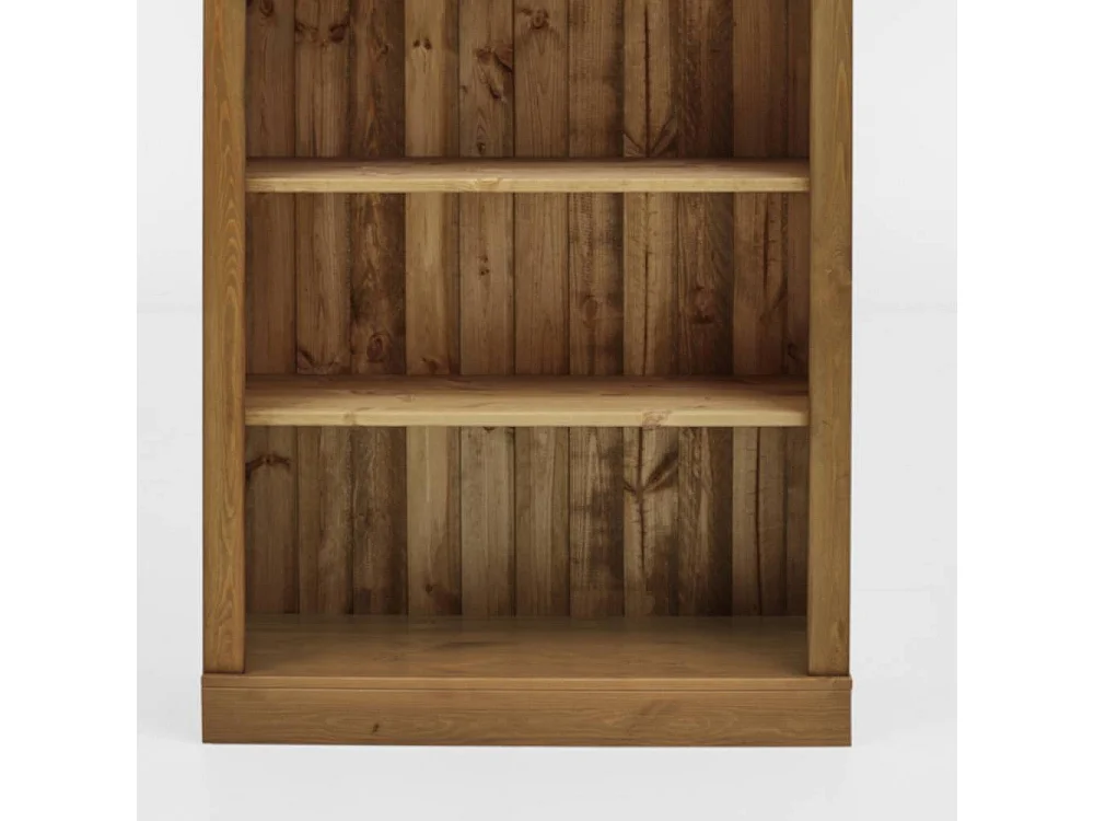 Landhaus Bücherregal aus Kiefer Massivholz gelaugt und geölt