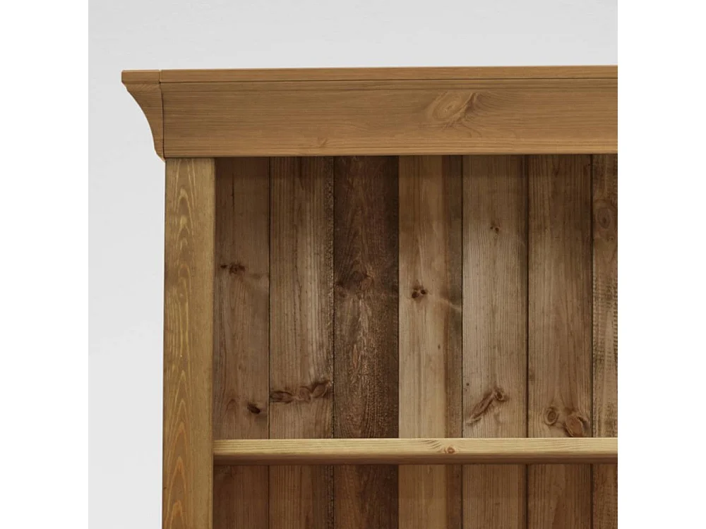 Landhaus Bücherregal aus Kiefer Massivholz gelaugt und geölt