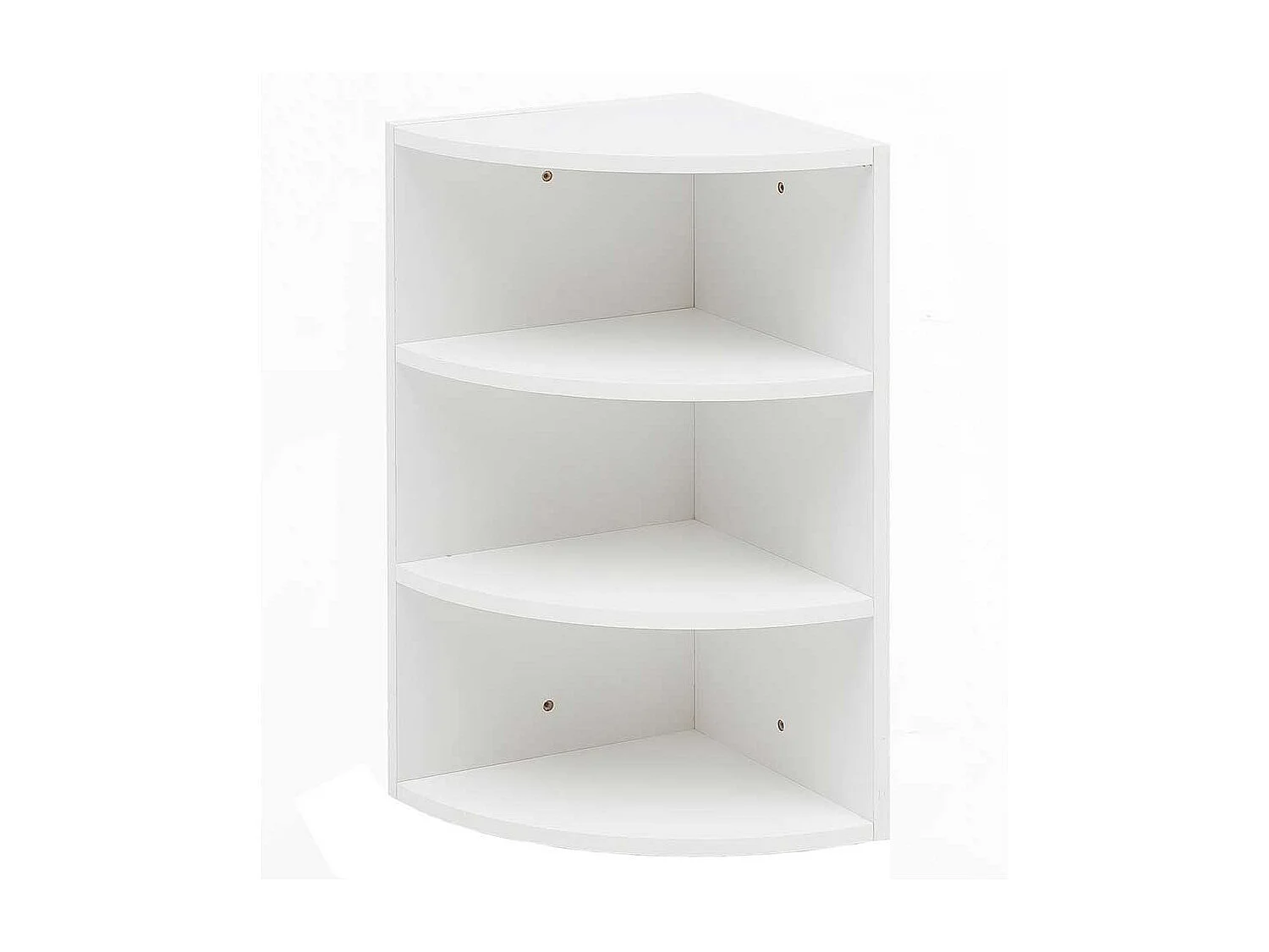 Eck Hängeregal in Weiß 30 cm breit