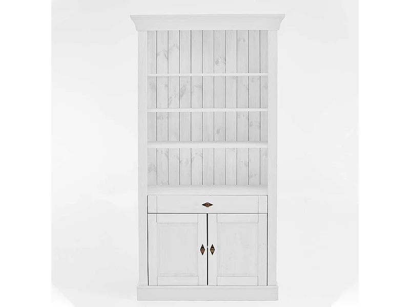 Esszimmer Regal in Weiß Kiefer lackiert