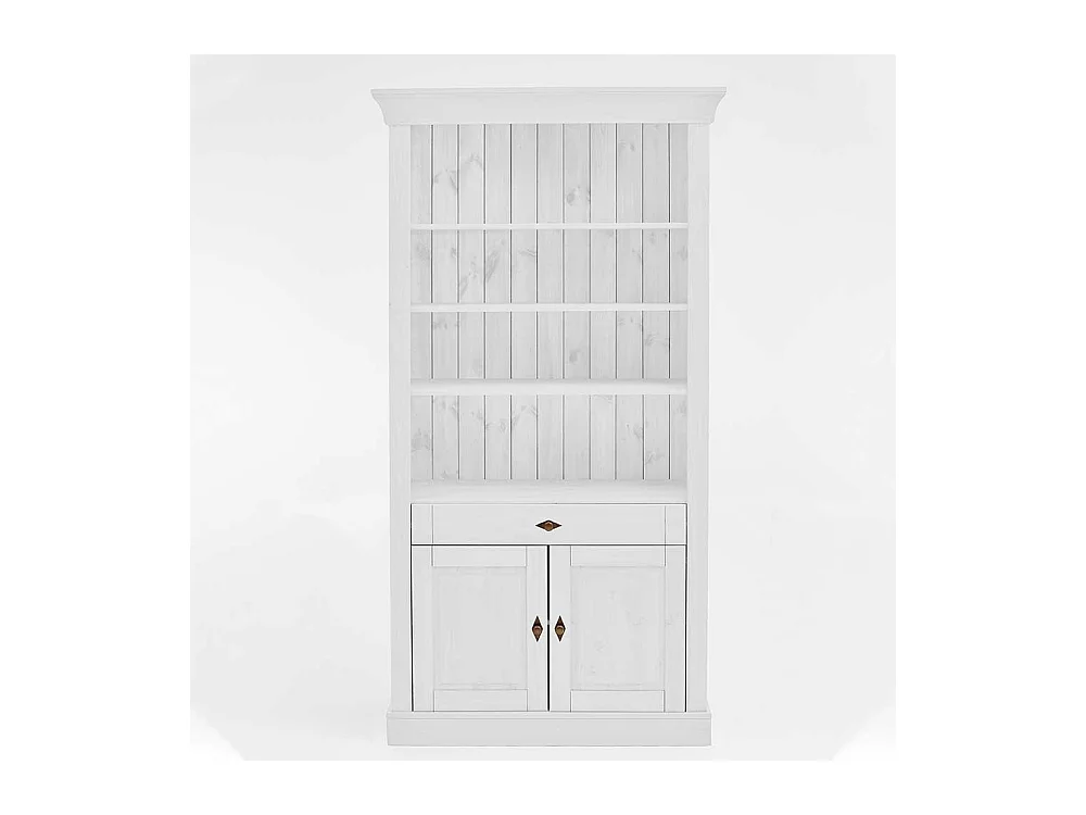 Esszimmer Regal in Weiß Kiefer lackiert