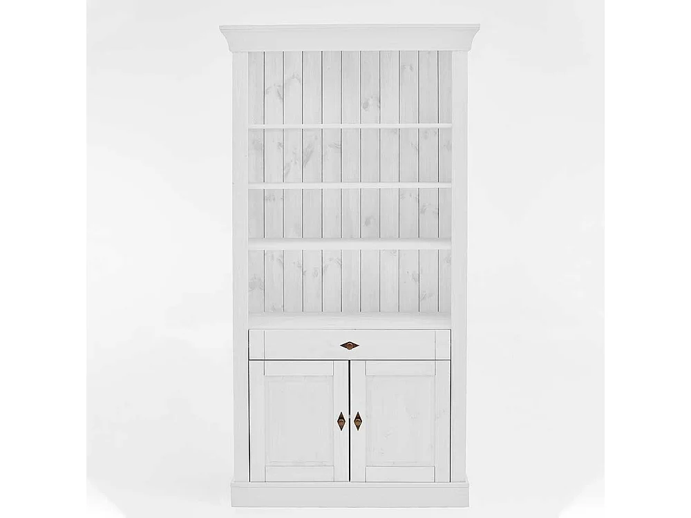 Esszimmer Regal in Weiß Kiefer lackiert