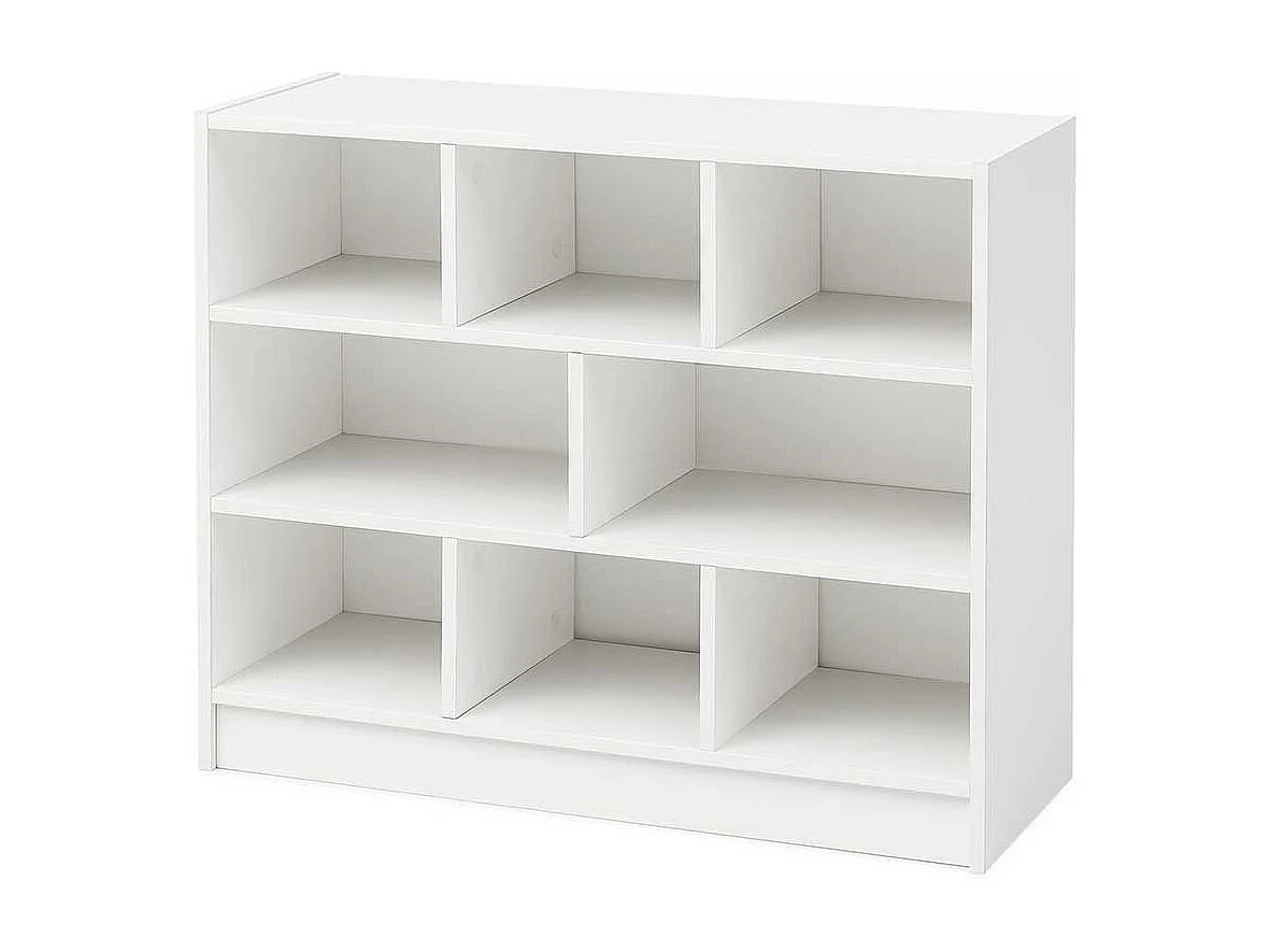 Kleines Regal in Weiß 30 cm tief