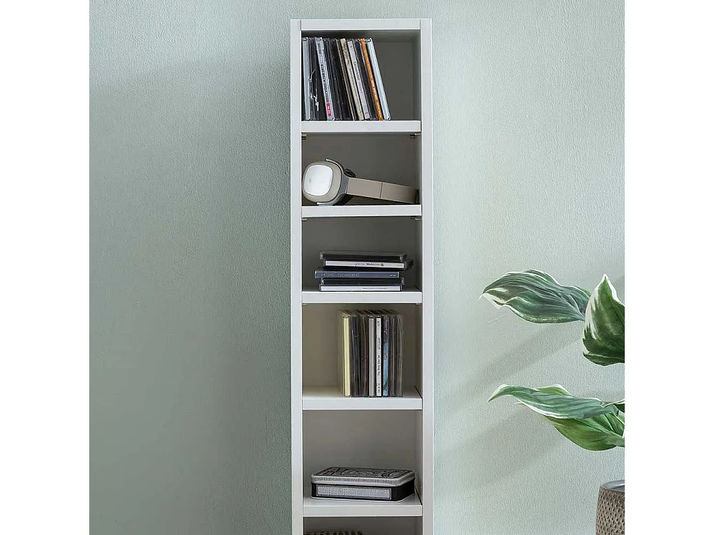 Buchregal in Weiß modern