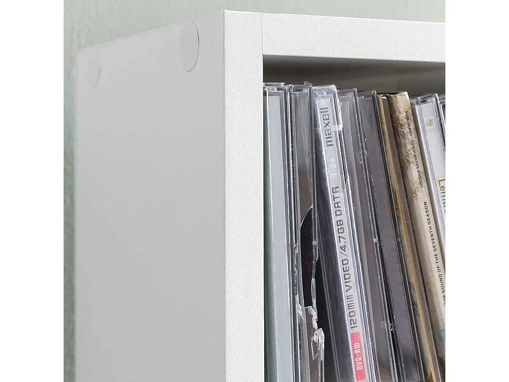 Buchregal in Weiß modern