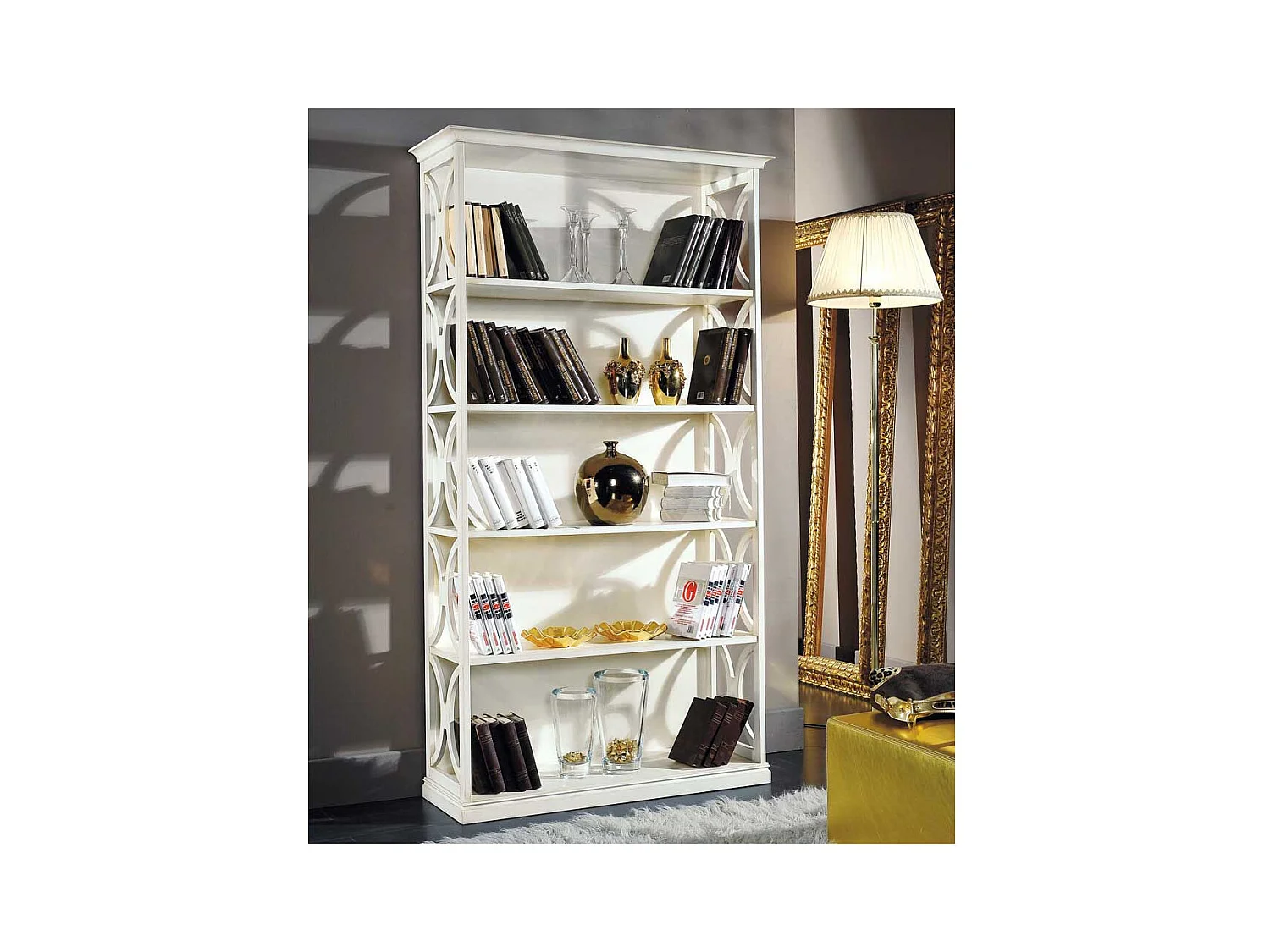 Regal in Weiß 190 cm hoch