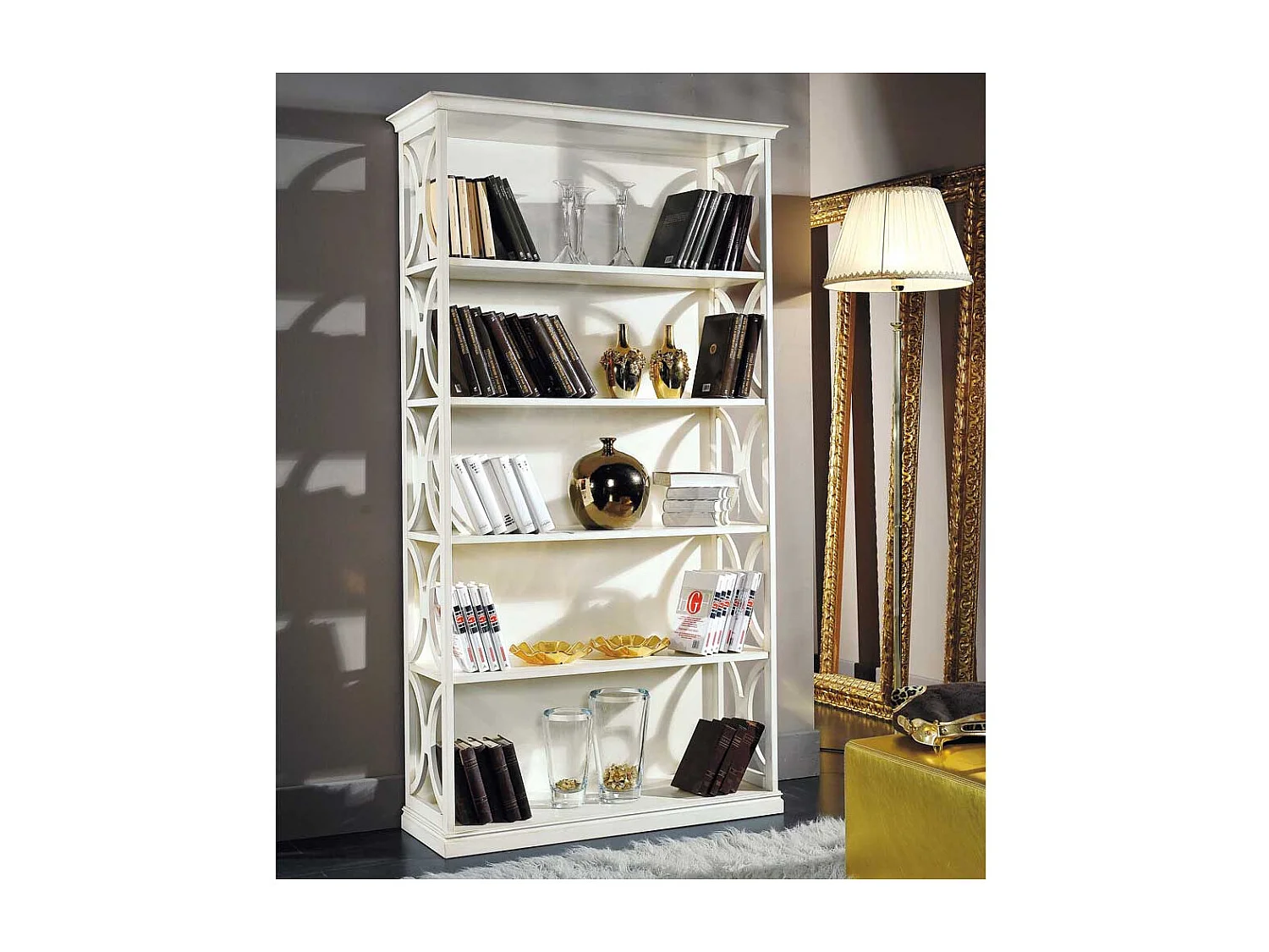 Regal in Weiß 190 cm hoch