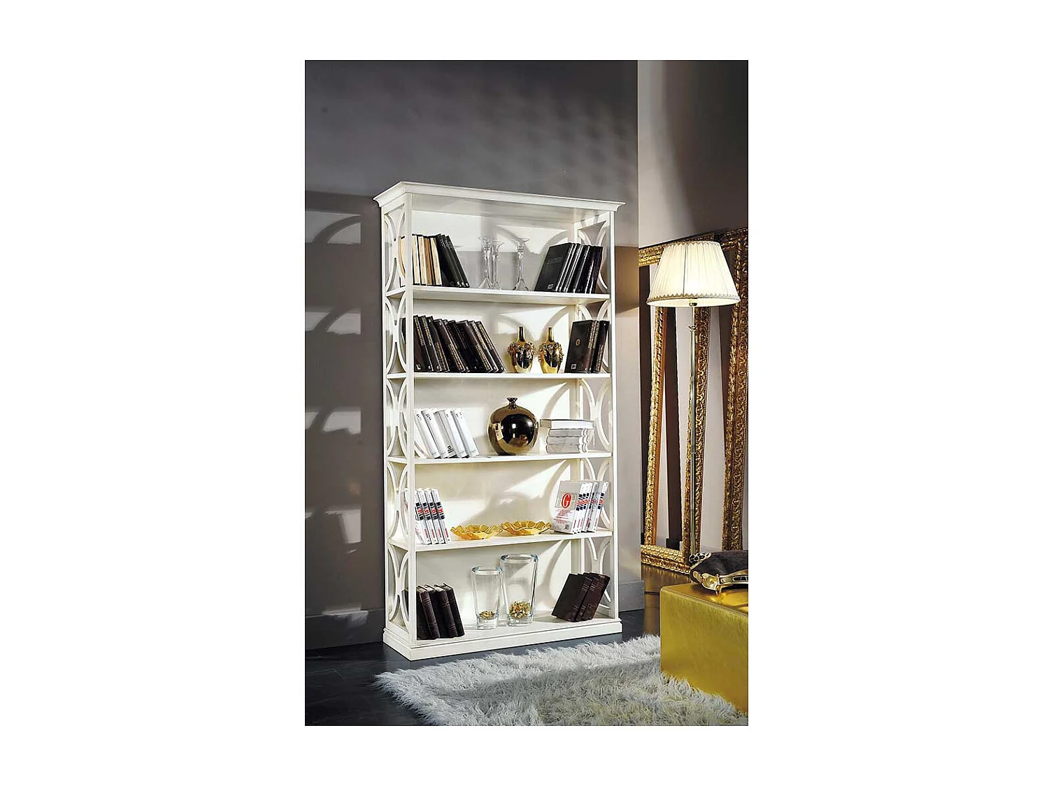 Regal in Weiß 190 cm hoch