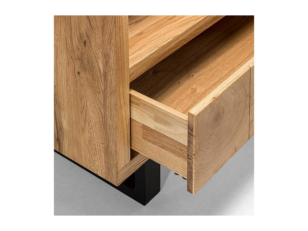 Bücherregal aus Asteiche Massivholz 90 cm breit