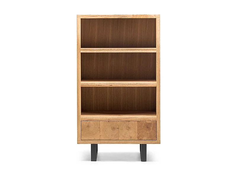 Bücherregal aus Asteiche Massivholz 90 cm breit