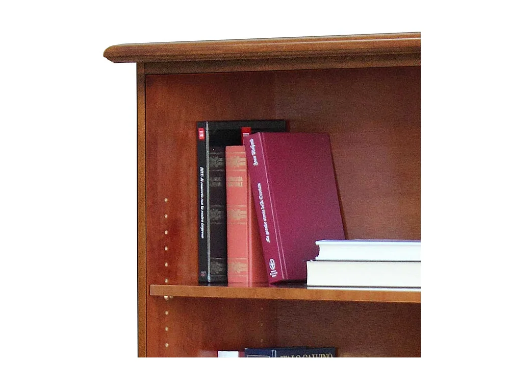 Regal mit zwei Schubladen in Nussbaumfarben klassischen Stil
