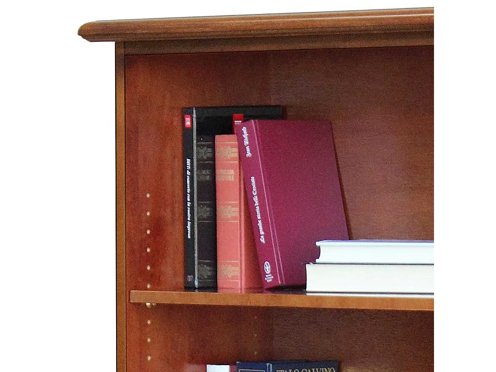 Regal mit zwei Schubladen in Nussbaumfarben klassischen Stil