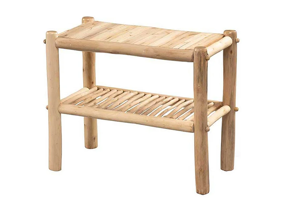 Schuhregal Standregal aus Massivholz 60 cm breit