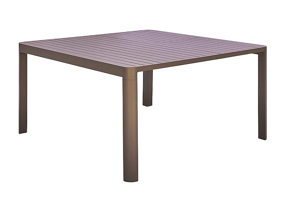 Tavolo quadrato allungabile in alluminio