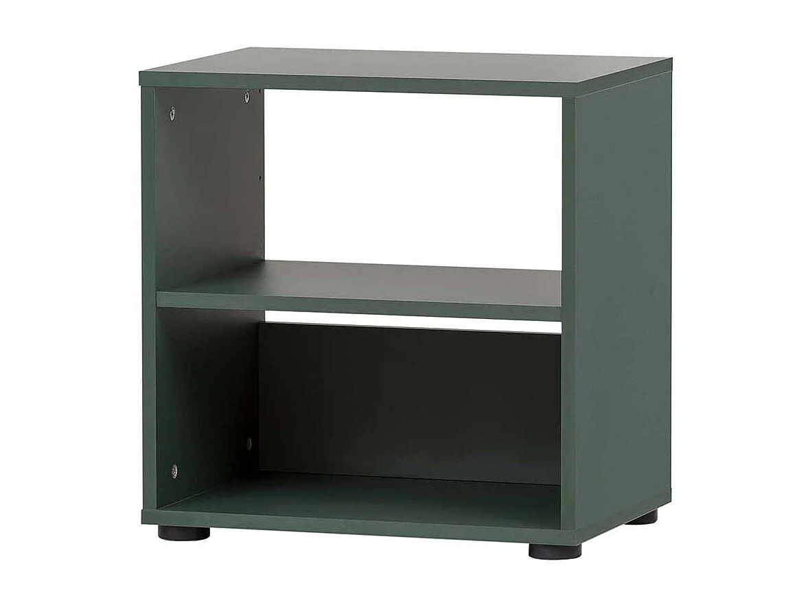 Kleines Regal für Schuhe in Dunkelgrün Made in Germany