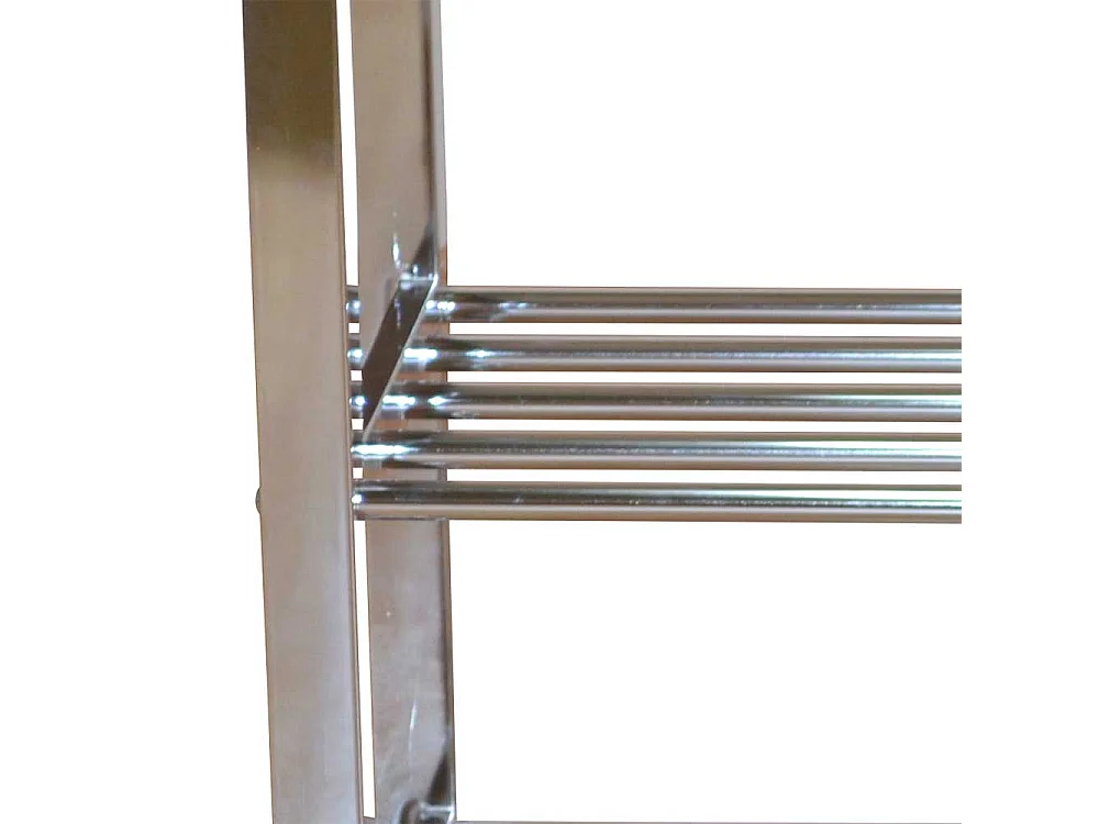 Schuhhocker in Türkis Kunstleder 2 Ablagen