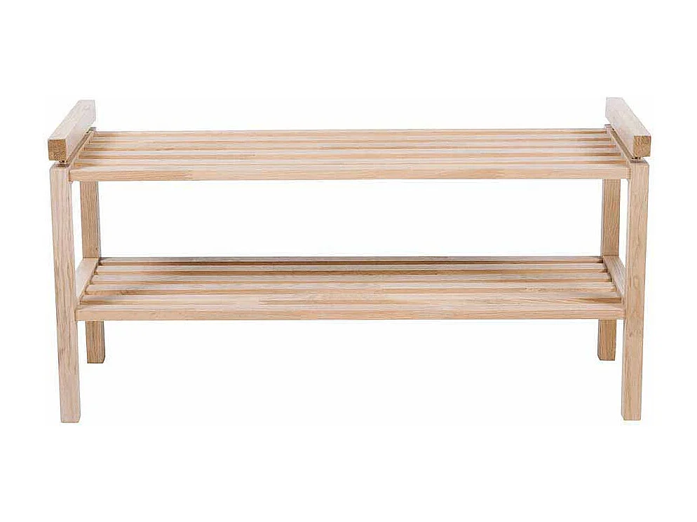 Regal für Schuhe Eiche Massivholz