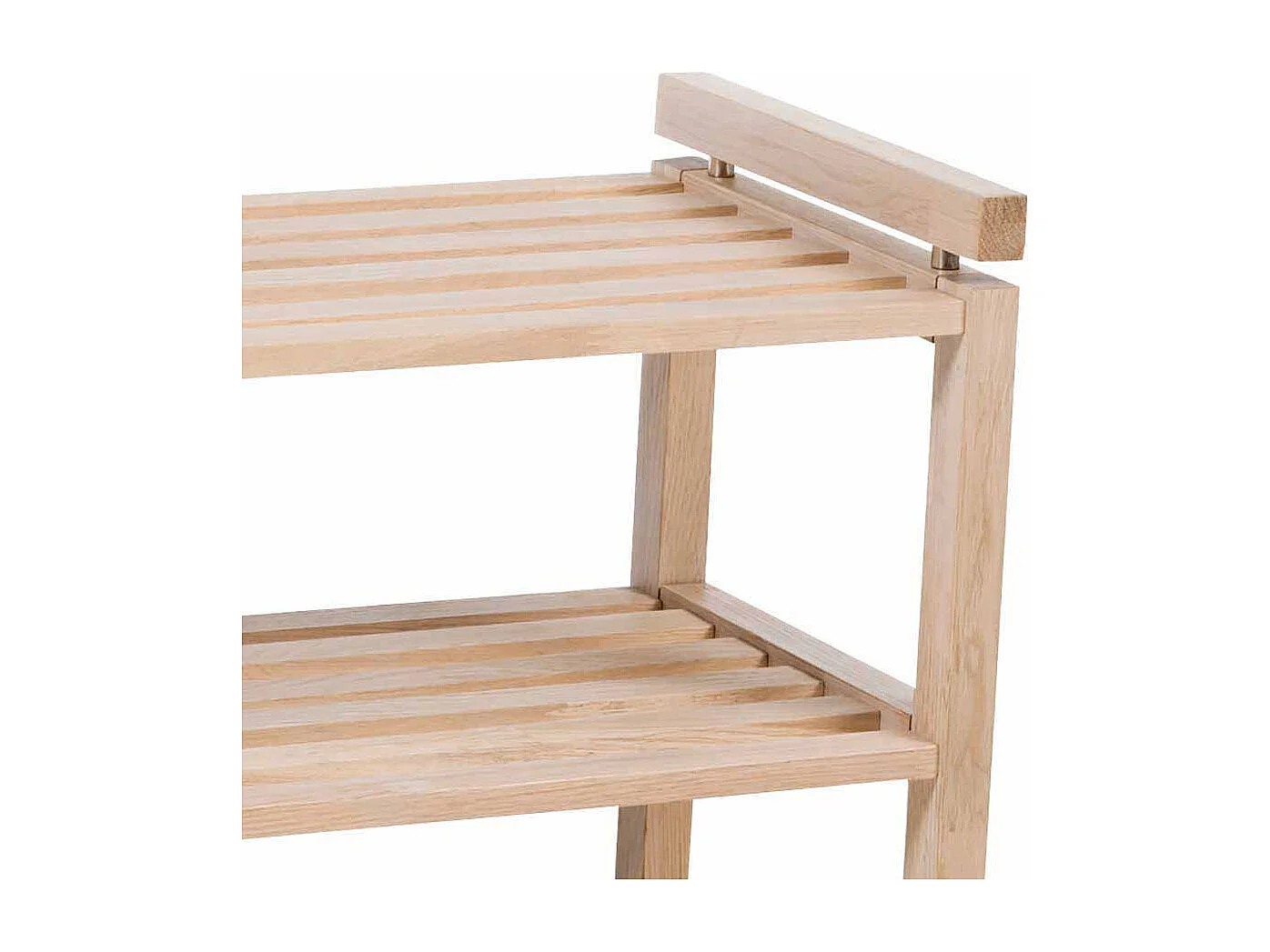 Regal für Schuhe Eiche Massivholz