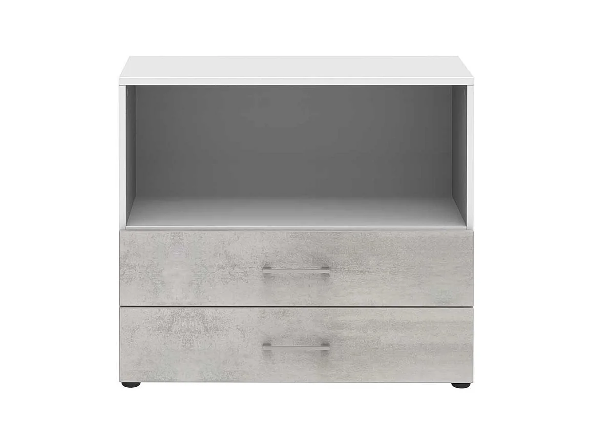 Aktenregal B�ro mit zwei Schubladen Oberfl�che melaminbeschichtet