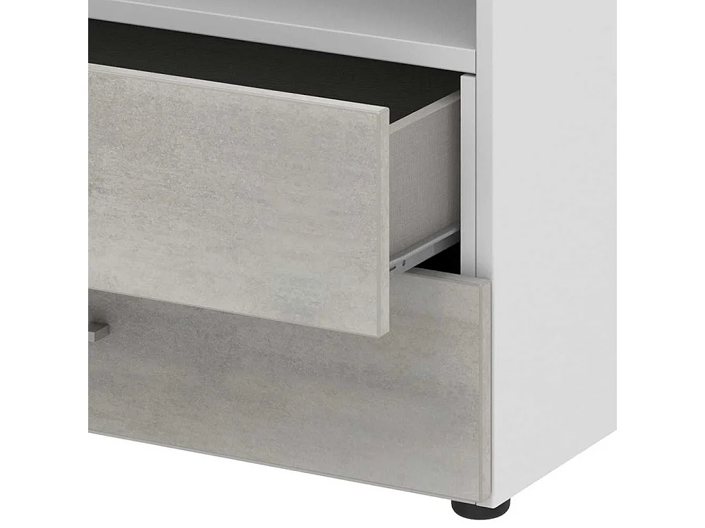 Aktenregal B�ro mit zwei Schubladen Oberfl�che melaminbeschichtet