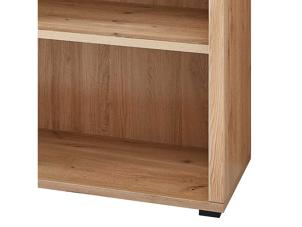 Büro Ordnerregal in Eschefarben Wildeichefarben