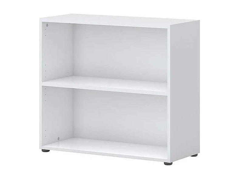 B�ro Aktenregal in Wei� 2 F�cher