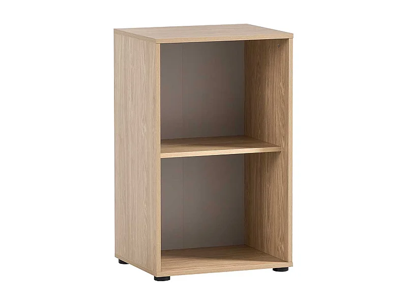 Standregal Büroregal mit einem Einlegeboden in Eiche hell