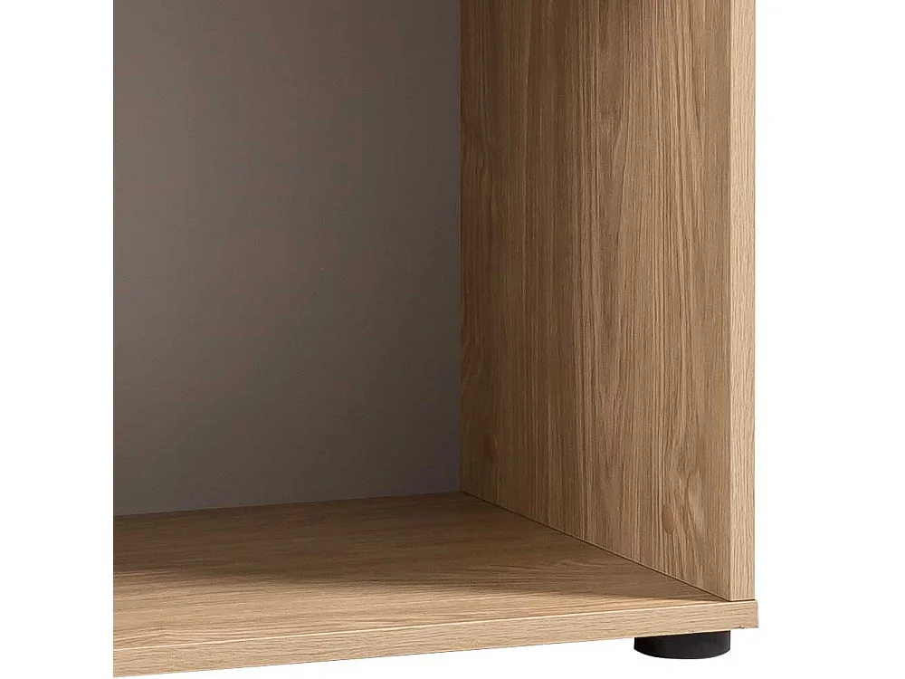 Standregal Büroregal mit einem Einlegeboden in Eiche hell