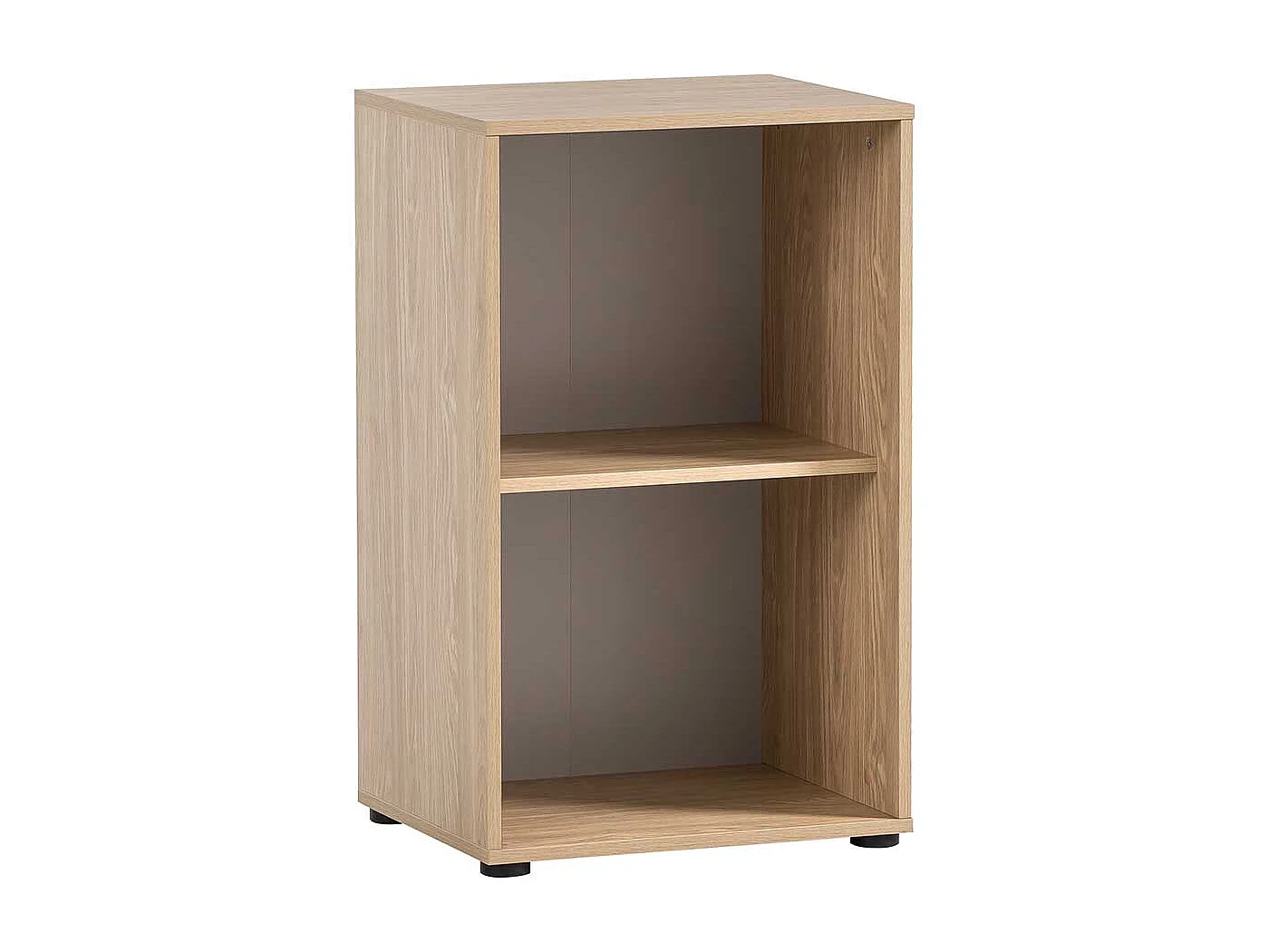 Standregal Büroregal mit einem Einlegeboden in Eiche hell