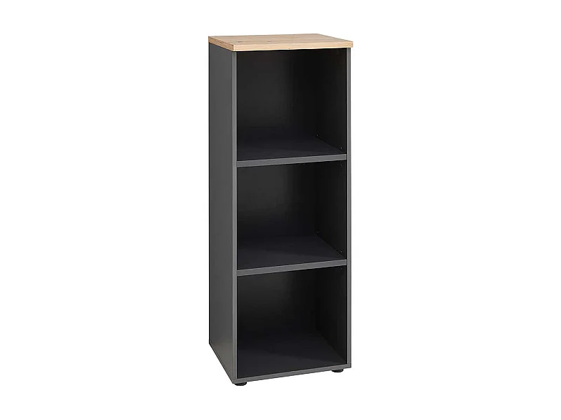 Kleines Büro Aktenregal 122 cm hoch 45 cm breit