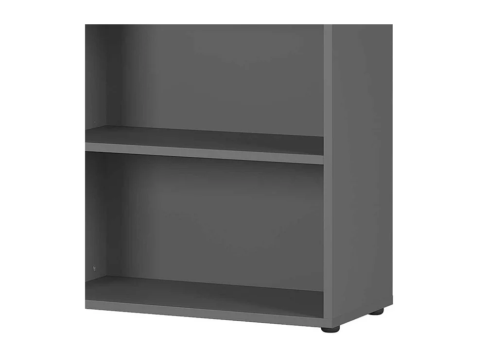 Aktenregal 80 cm breit Dunkelgrau